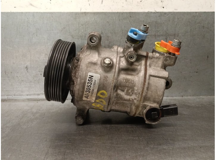 Replacement air conditioning compressor for Audi A4 B6 (8E2) 1.9 TDI. OEM/IAM references: AI30535N 8E0260805AG