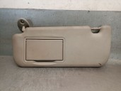 Replacement left sun visor for Toyota Yaris (_P13_) 1.4 D (NLP130_), OEM/IAM references 743200D600B0 743200D600B0