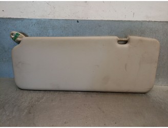 Replacement left sun visor for Opel Agila A (H00) 1.2 16V Twinport (F68). OEM/IAM references: 4708002 4708002