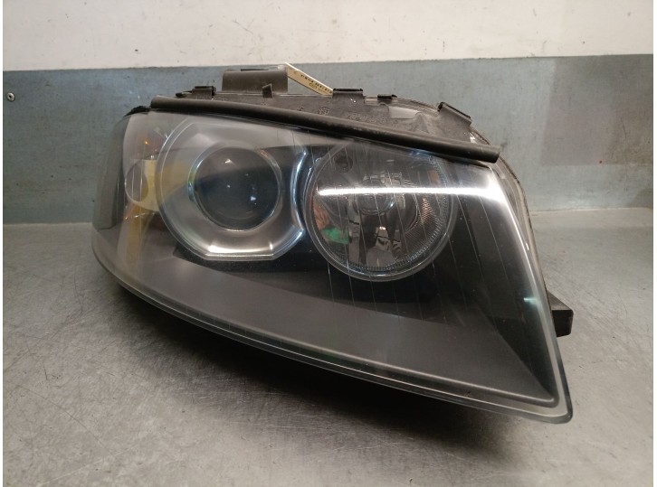 Right headlight replacement for Audi A3 (8P1) 2.0 FSI, OEM/IAM references 8P0941004D 8P0941004K