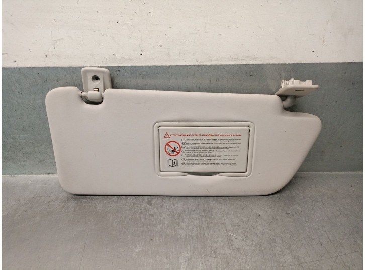 Replacement right sun visor for Peugeot 308 I (4A_, 4C_) 1.6 HDi, OEM/IAM references 8143VS 8143VS