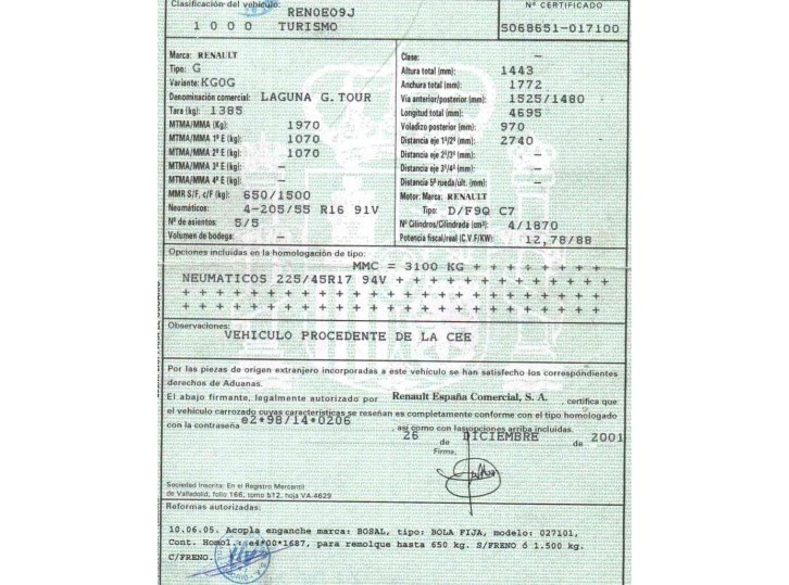 renault laguna ii grandtour (kg0/1_) del año 2002