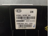 Replacement climate control panel for Kia Carens III minivan (UN) 2.0 CRDi 140, OEM/IAM references 972501D760 972501D760
