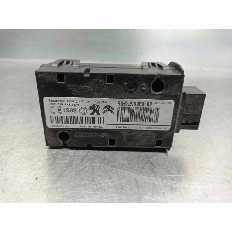 Recambio de modulo electronico para peugeot partner kombi outdoor referencia OEM IAM 9807299980  