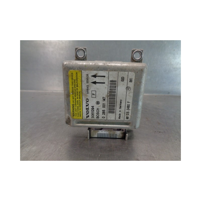 Recambio de centralita airbag para volvo v40 familiar td referencia OEM IAM 30611294 0285001147 BOSCH