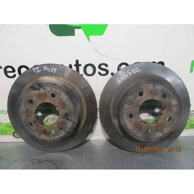 Recambio de disco freno trasero para nissan juke (f15) 1.6 16v cat referencia OEM IAM   