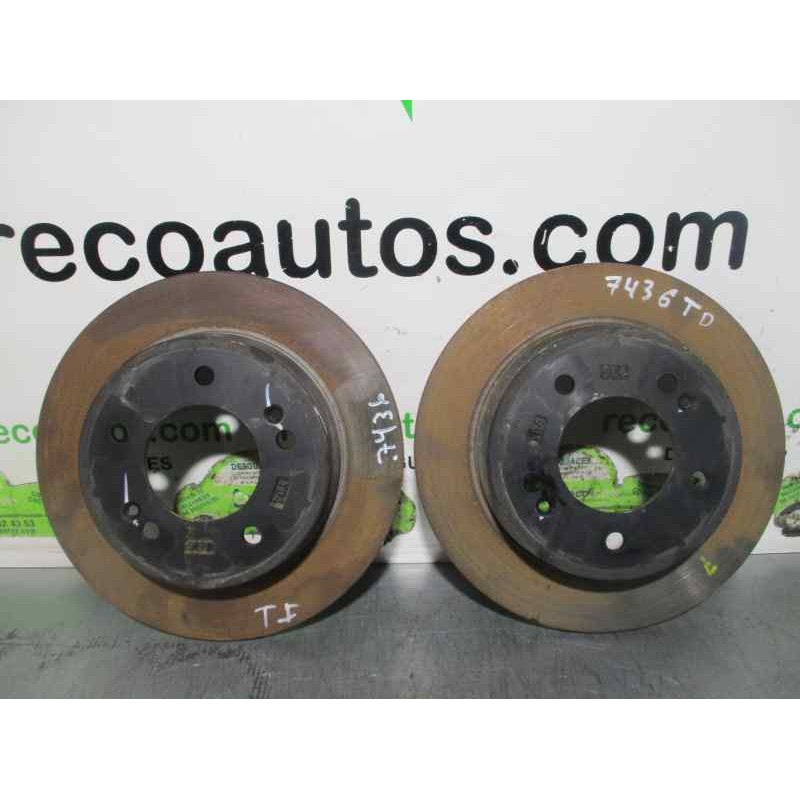 Recambio de disco freno trasero para kia soul ( ) 1.6 gdi cat referencia OEM IAM   