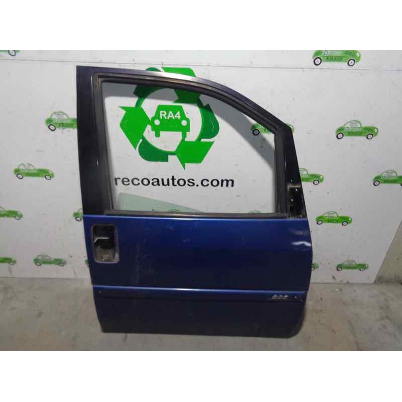 Recambio de puerta delantera derecha para peugeot 806 2.0 hdi referencia OEM IAM  AZUL 5 PUERTAS