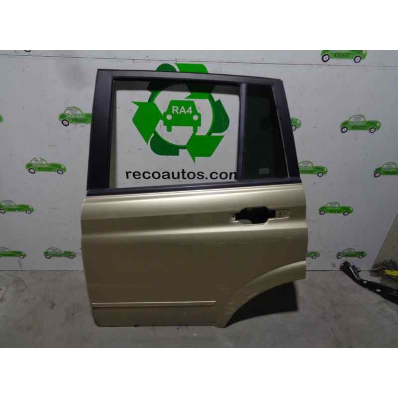 Recambio de puerta trasera izquierda para ssangyong kyron 2.0 referencia OEM IAM 6300308103 MARRON CLARO 5 PUERTAS