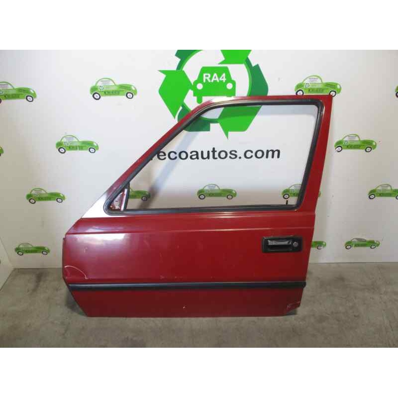 Recambio de puerta delantera derecha para volvo serie 340 1.7 referencia OEM IAM  ROJO 5 PUERTAS