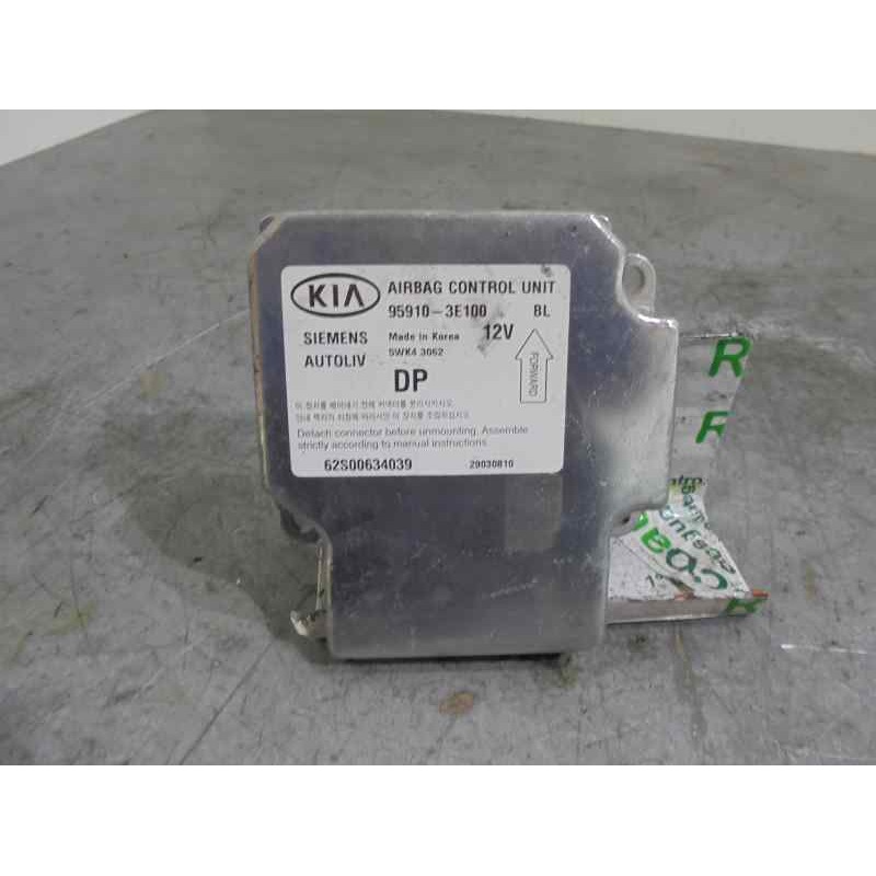 Recambio de centralita airbag para kia sorento 2.4 16v cat referencia OEM IAM 959103E100 5WK43062 SIEMENS