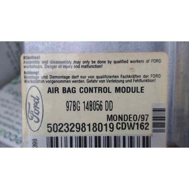 Recambio de centralita airbag para ford mondeo berlina (gd) ambiente referencia OEM IAM 97BG14B056DD 502329818019 