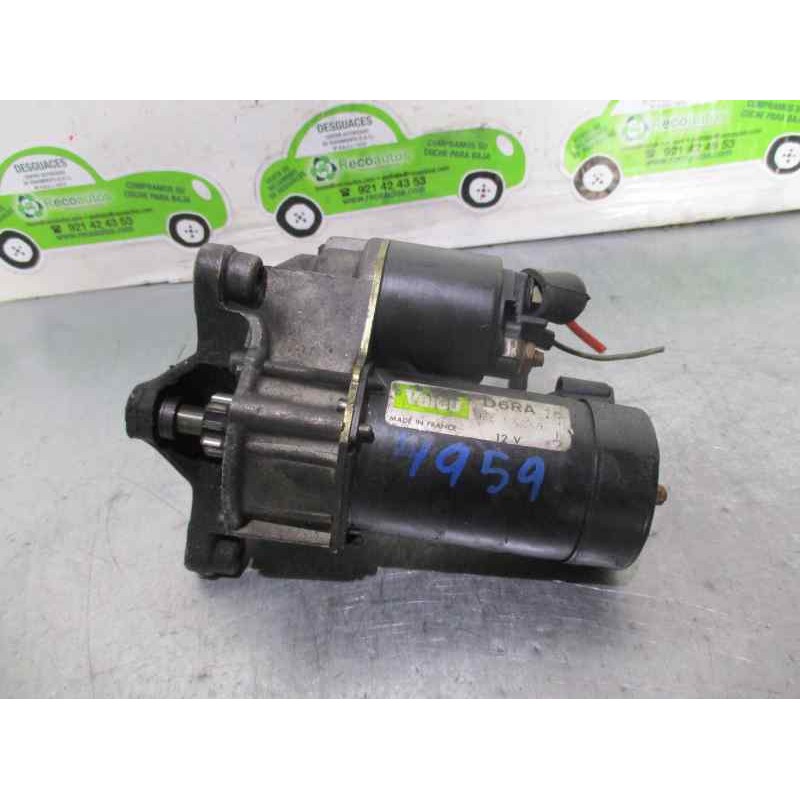 Recambio de motor arranque para peugeot 309 1.6 referencia OEM IAM D6RA18 VALEO