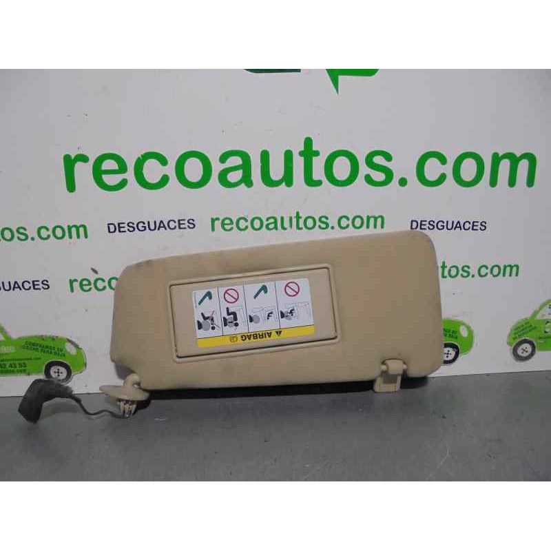 Recambio de parasol derecho para jaguar xj 4.2 v8 32v cat referencia OEM IAM 2U5A00014BA  