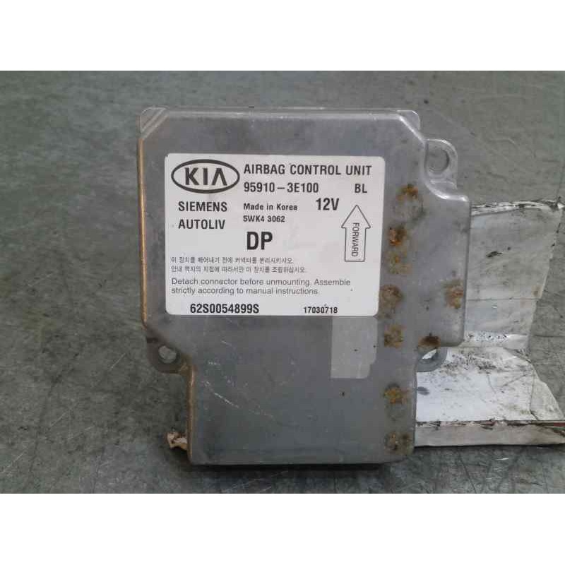 Recambio de centralita airbag para kia sorento 2.5 crdi cat referencia OEM IAM 959103E100 5WK43062 SIEMENS