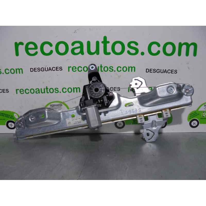 Recambio de elevalunas trasero izquierdo para nissan qashqai (j11) 360 referencia OEM IAM 827014EA0A 2 PINES 5 PUERTAS.