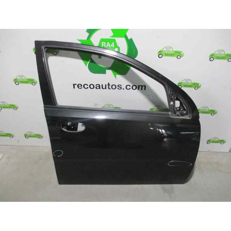 Recambio de puerta delantera derecha para chevrolet kalos 1.4 cat referencia OEM IAM  NEGRA 5 PUERTAS