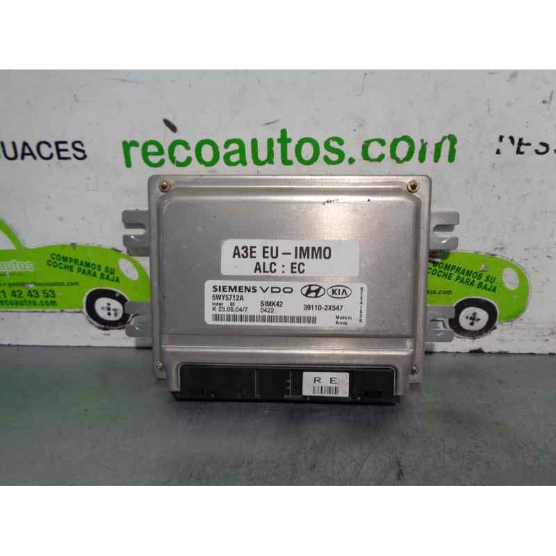 Recambio de centralita motor uce para kia rio 1.3 cat referencia OEM IAM 391102X547 5WY5712A SIEMENS