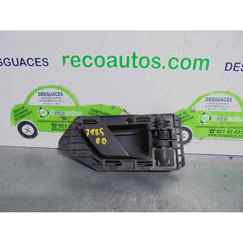 Recambio de maneta interior delantera derecha para peugeot partner (s1) 1.9 diesel referencia OEM IAM 9621422877 