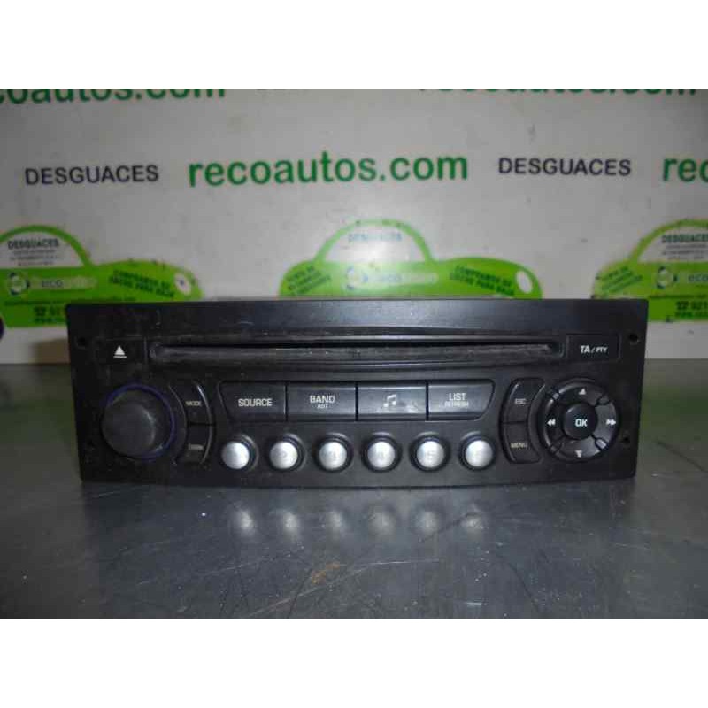 Recambio de sistema audio / radio cd para peugeot 207 1.4 hdi referencia OEM IAM 96662669  