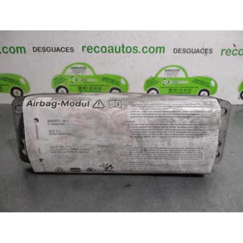 Recambio de airbag delantero derecho para seat toledo (5p2) 1.9 tdi referencia OEM IAM 5P0880204B 603606800E 