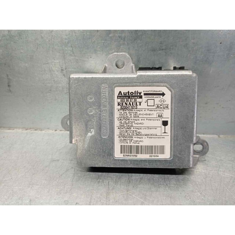 Recambio de centralita airbag para renault scenic ii 1.5 dci diesel referencia OEM IAM  603989700 AUTOLIV