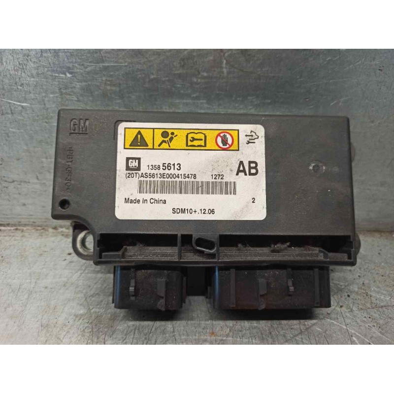 Recambio de centralita airbag para chevrolet cruze lt referencia OEM IAM 13585613  