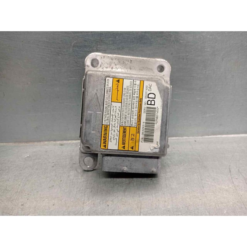 Recambio de centralita airbag para daewoo nubira berlina 1.6 cat referencia OEM IAM 96329314  