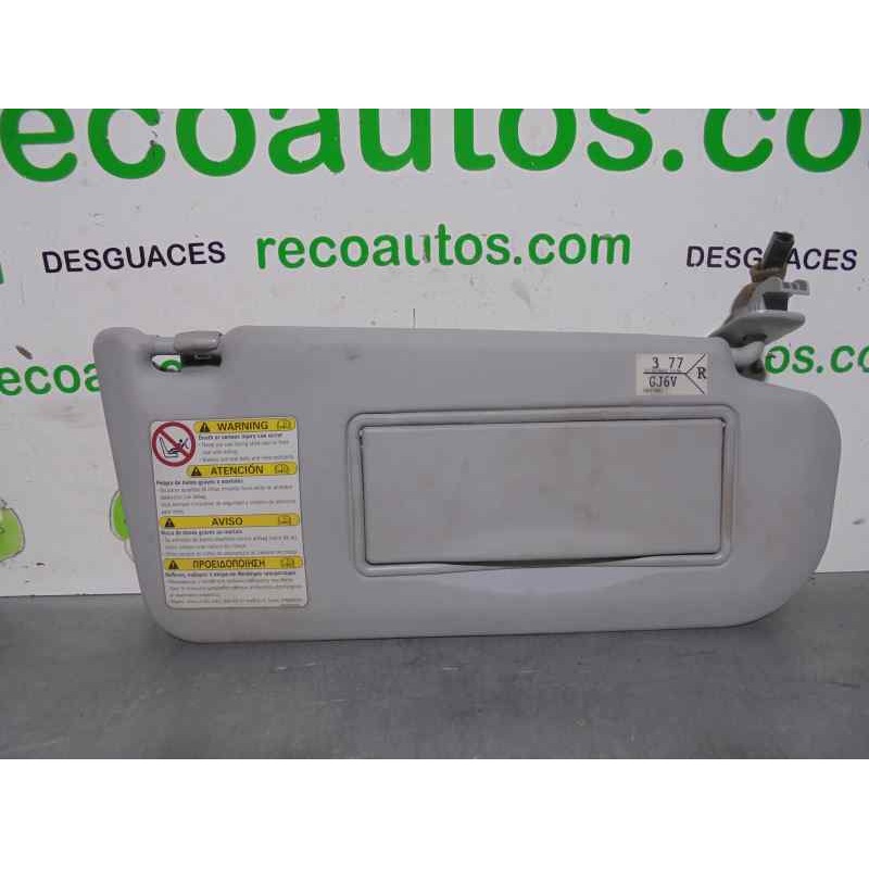 Recambio de parasol derecho para mazda 6 monovolumen (gy) 2.0 diesel cat referencia OEM IAM   