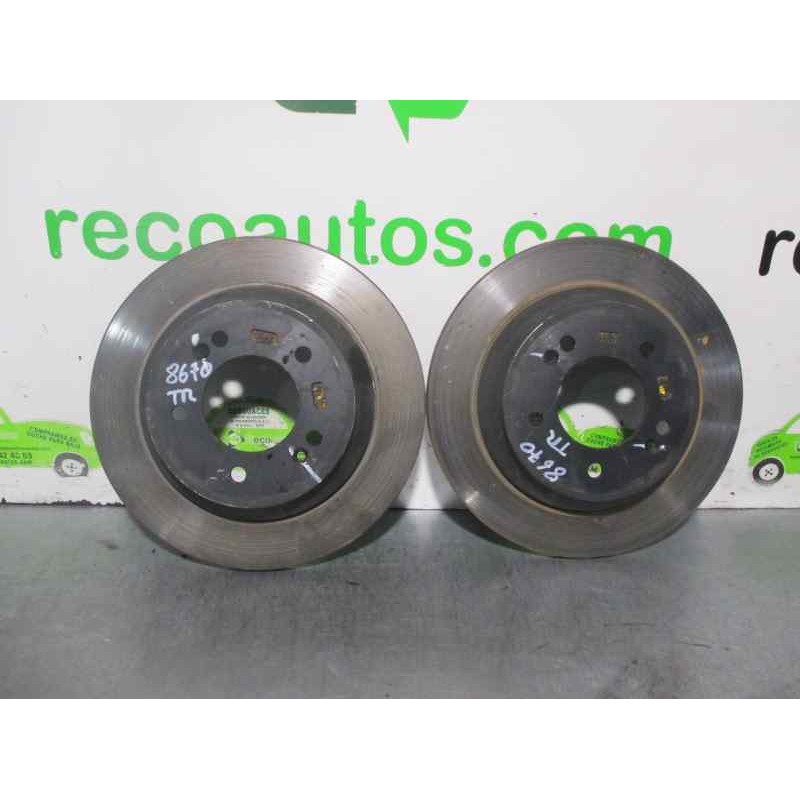 Recambio de disco freno trasero para kia carens ( ) 1.6 gdi cat referencia OEM IAM   