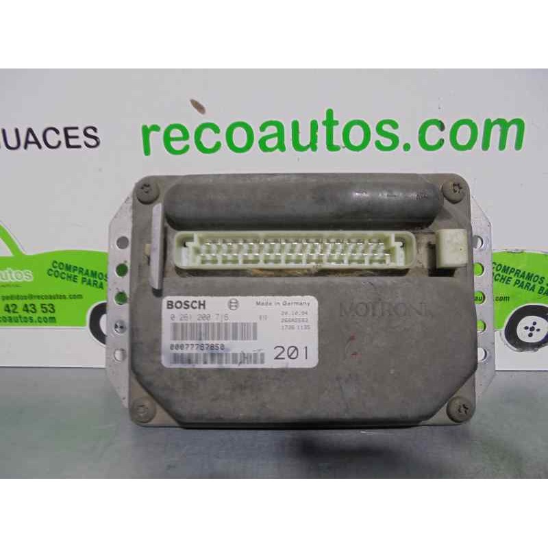 Recambio de centralita motor uce para lancia y10 1.1 cat referencia OEM IAM 0261200716 77787850 BOSCH