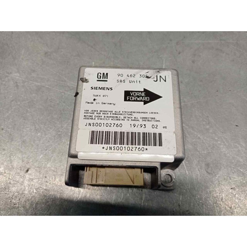 Recambio de centralita airbag para opel calibra 2.0 referencia OEM IAM 90462305JN 5WK4071 SIEMENS