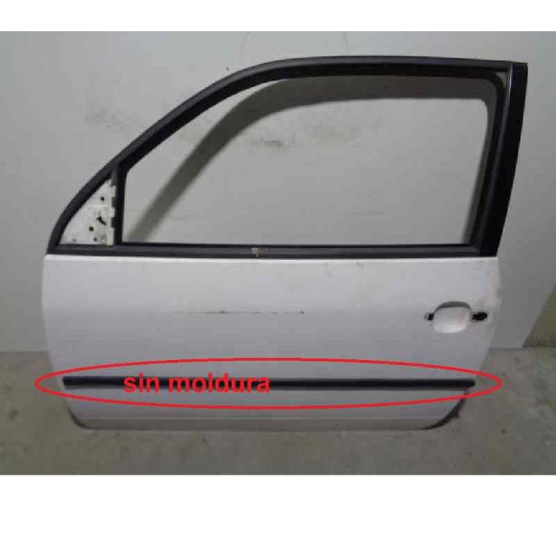 Recambio de puerta delantera izquierda para seat arosa (6h1) 1.4 referencia OEM IAM  BLANCA 3 PUERTAS