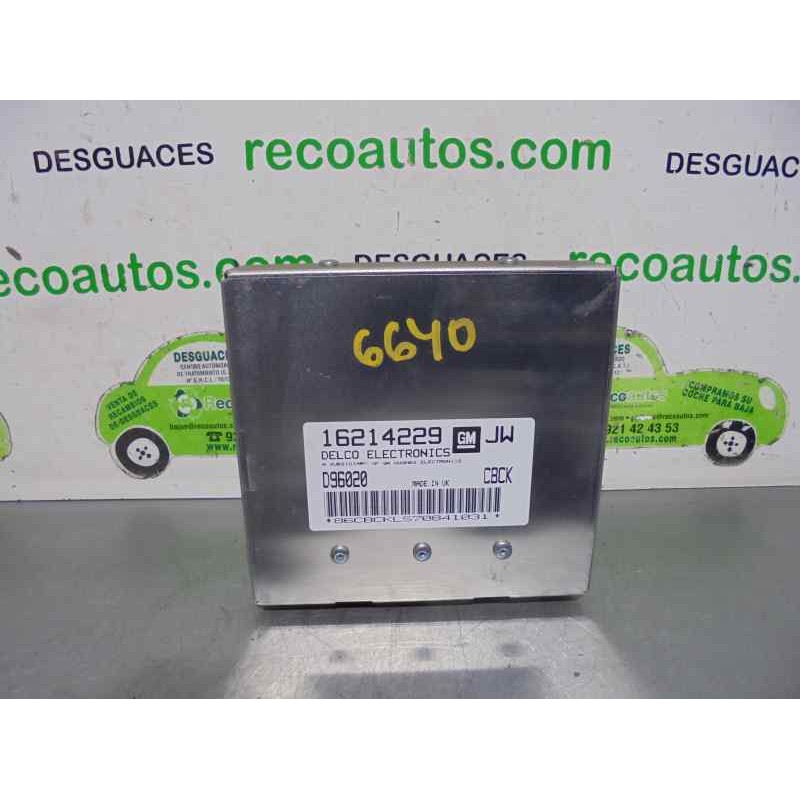 Recambio de centralita motor uce para opel astra f berlina 1.6 referencia OEM IAM 16214229  