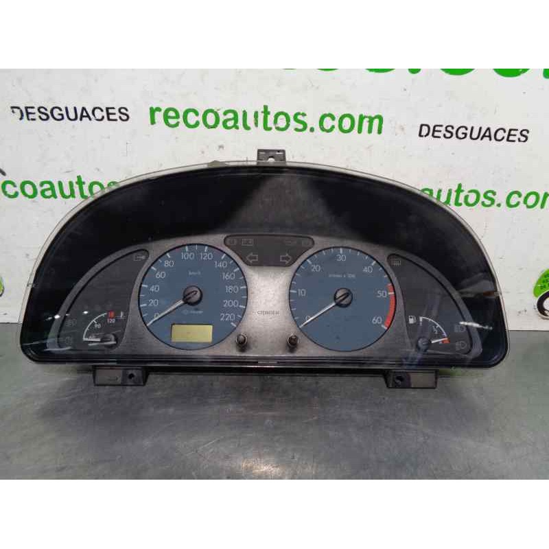 Recambio de cuadro instrumentos para citroen xsara berlina 1.9 d sx referencia OEM IAM P9639708580  