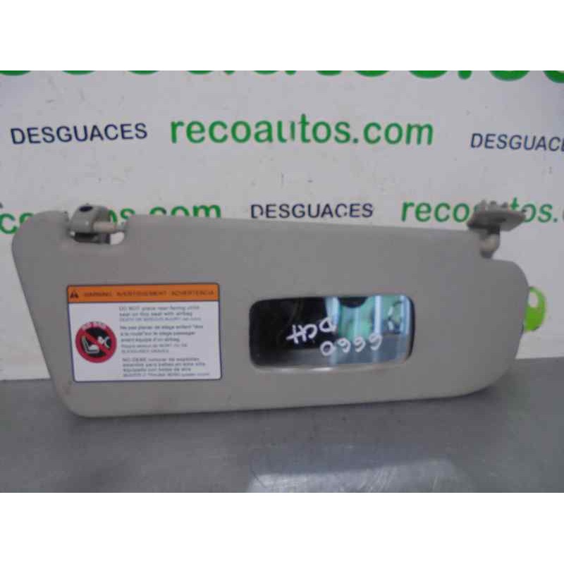 Recambio de parasol derecho para chevrolet aveo 1.4 cat referencia OEM IAM   