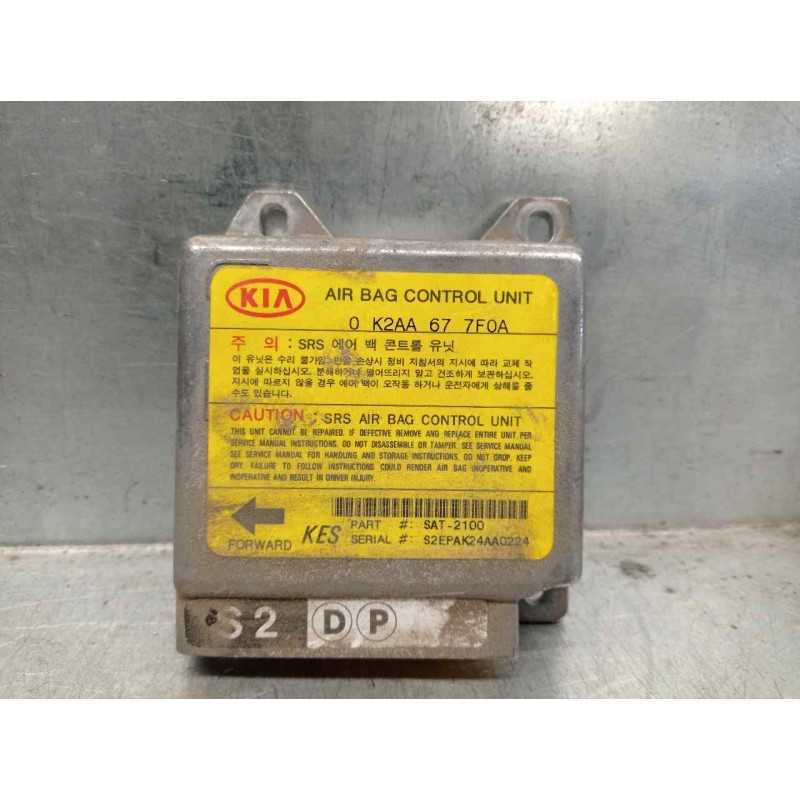 Recambio de centralita airbag para kia sephia ll 1.5 cat referencia OEM IAM 0K2AA677F0A  