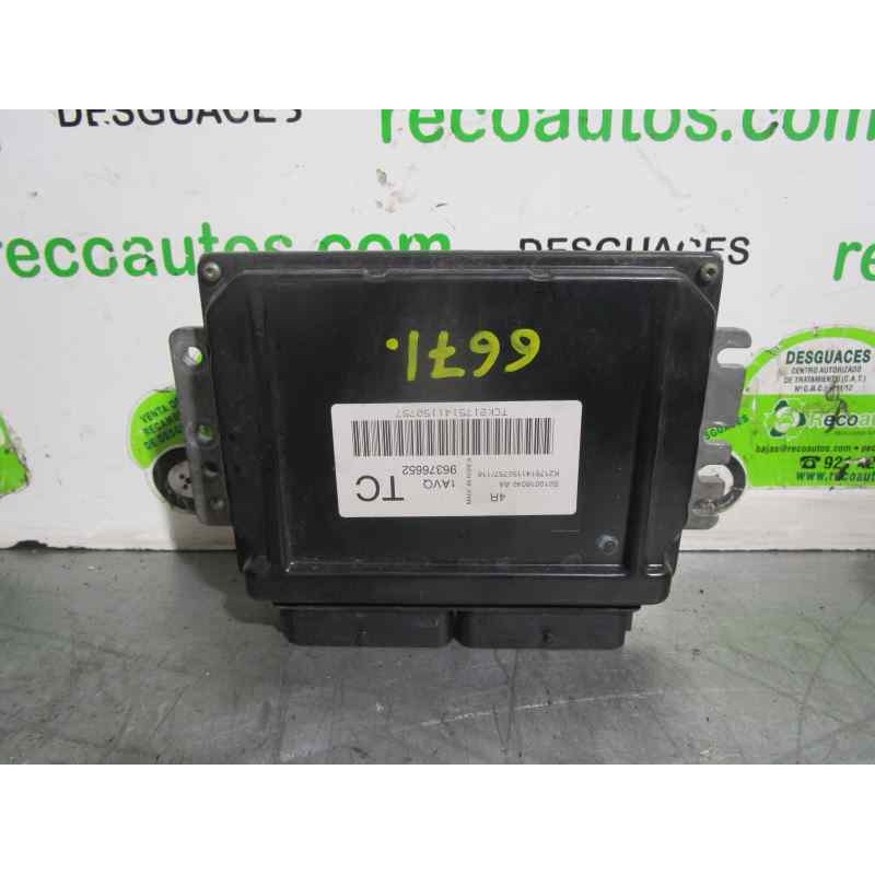 Recambio de centralita motor uce para daewoo kalos 1.2 cat referencia OEM IAM 96376652 S010016040 