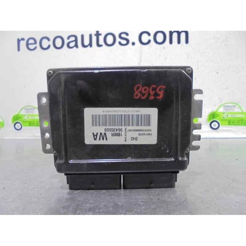 Recambio de centralita motor uce para chevrolet kalos 1.2 cat referencia OEM IAM 96435559 5WY1E07D 