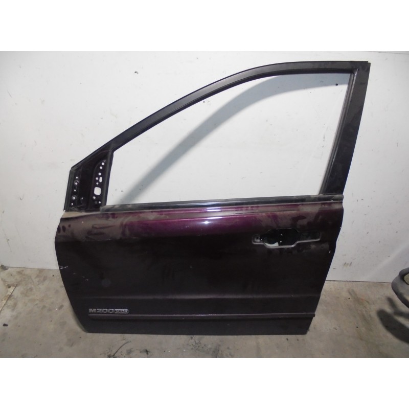 Recambio de puerta delantera izquierda para ssangyong kyron 2.0 referencia OEM IAM 6200308D50 MORADA 5 PUERTAS