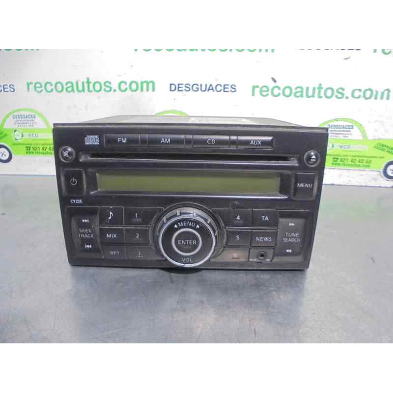 Recambio de sistema audio / radio cd para nissan nv 200 (m20) 1.5 dci cat referencia OEM IAM 28185JX50A 