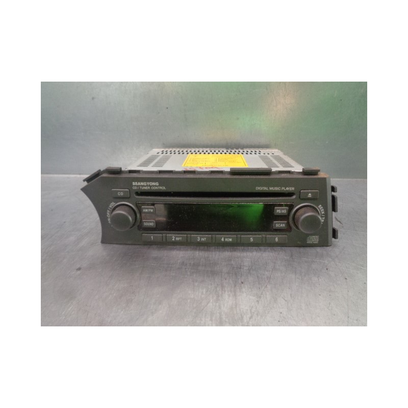 Recambio de sistema audio / radio cd para ssangyong kyron 200 xdi limited referencia OEM IAM 8910009100  