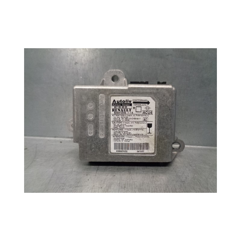 Recambio de centralita airbag para renault scenic ii 1.9 dci diesel referencia OEM IAM 8200412045 607993800 AUTOLIV