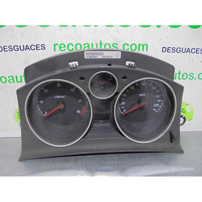 Recambio de cuadro instrumentos para opel astra h berlina enjoy referencia OEM IAM 93181597  