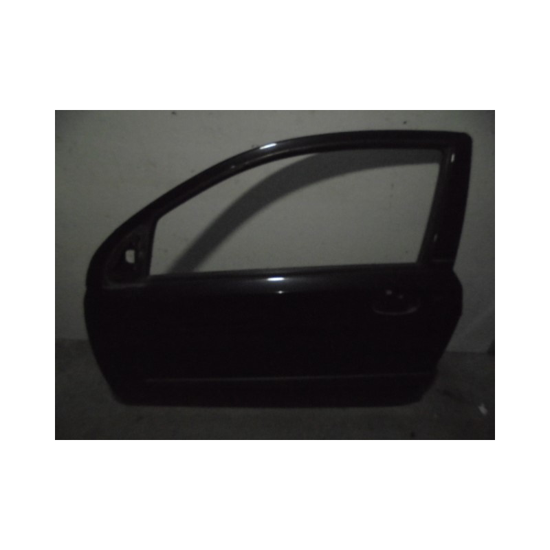 Recambio de puerta delantera izquierda para chevrolet kalos 1.4 cat referencia OEM IAM 96601636 NEGRA 3 PUERTAS