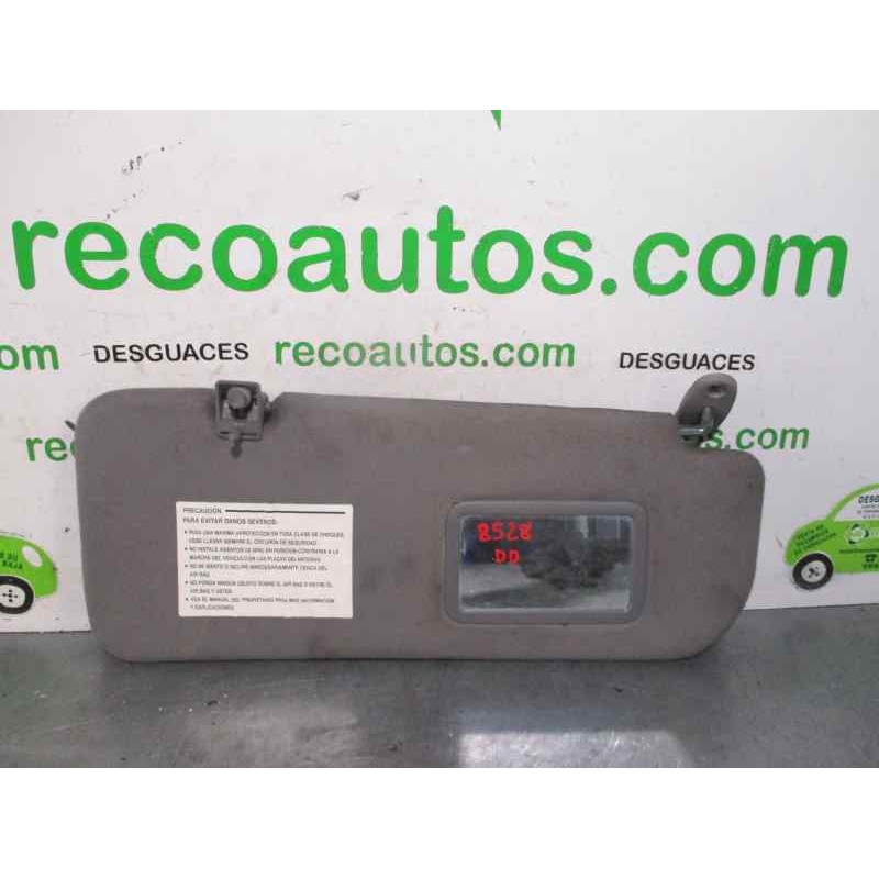 Recambio de parasol derecho para hyundai terracan (hp) 2.9 crdi cat referencia OEM IAM 85225H1301  