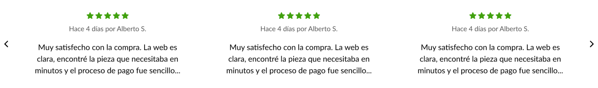 Opiniones de clientes